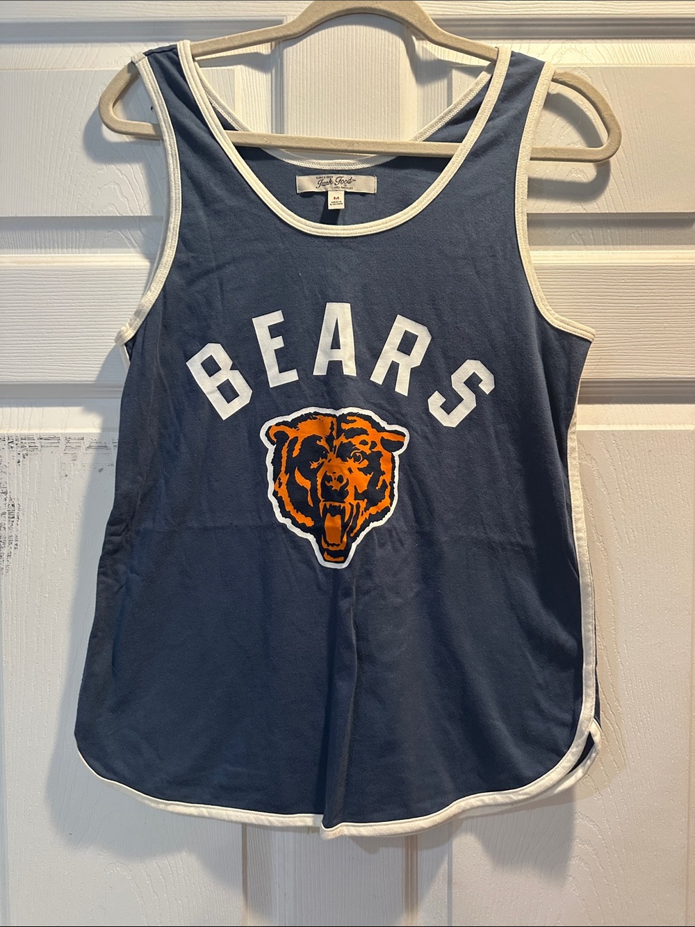 Junk Food Chicago Bears NFL Football Tank Top M